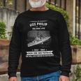 Uss Philip Dd 498 De Long Sleeve T-Shirt Gifts for Old Men