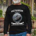 Uss Ranger Cv 61 Cva 61 Front Style Long Sleeve T-Shirt Gifts for Old Men