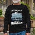 Uss Sacramento Aoe Long Sleeve T-Shirt Gifts for Old Men