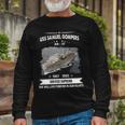 Uss Samuel Gompers Ad Long Sleeve T-Shirt Gifts for Old Men