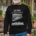 Uss Shea Dm 30 Dd Long Sleeve T-Shirt Gifts for Old Men