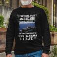 Uss Tarawa Lha 1 Sunset Long Sleeve T-Shirt Gifts for Old Men