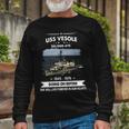 Uss Vesole Dd Long Sleeve T-Shirt Gifts for Old Men