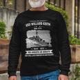 Uss Willard Keith Dd Long Sleeve T-Shirt Gifts for Old Men