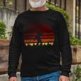 Vintage Bigfoot Ufo Abduction Believe Tshirt Long Sleeve T-Shirt Gifts for Old Men