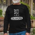 Vintage Enid Oklahoma Home Roots Long Sleeve T-Shirt Gifts for Old Men