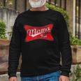 Vintage Mama Tried Retro Country Outlaw Music Long Sleeve T-Shirt Gifts for Old Men