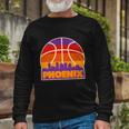 Vintage Phoenix Basketball Skyline Logo Long Sleeve T-Shirt Gifts for Old Men