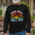 Vintage Spring Break HonoluluHawaii Summer Long Sleeve T-Shirt Gifts for Old Men
