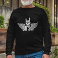Vintage Usa 80 S Style Rock Concert Poster 80S Rock Band Long Sleeve T-Shirt Gifts for Old Men