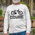 Cycology Beach Cruiser Cycologist Funny Psychology Cyclist  Unisex Long Sleeve