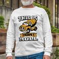 Concrete Laborer This Is How I Roll Long Sleeve T-Shirt Gifts for Old Men