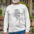 Dragon Kung Fu Long Sleeve T-Shirt T-Shirt Gifts for Old Men
