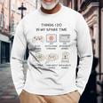 Gamer Things I Do In My Spare Time Gaming V2 Men Women Long Sleeve T-Shirt T-shirt Graphic Print Gifts for Old Men
