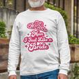 Man I Feel Like A Bride Retro Cowboy Hat Western Cowgirl Long Sleeve T-Shirt Gifts for Old Men