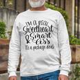 Im A Real Sweetheart Long Sleeve T-Shirt Gifts for Old Men