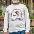 Retro Pro Choice Feminist Stars Stripes Reproductive Rights Long Sleeve T-Shirt Gifts for Old Men