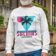 Salinas California Retro Ca Cool Long Sleeve T-Shirt Gifts for Old Men