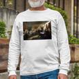 Signing The Declaration Of Independence 4Th Of July Long Sleeve T-Shirt Gifts for Old Men