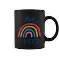 1973 Pro Roe Rainbow Abotion Pro Choice Coffee Mug