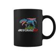 4Th July Trex America Dinosaur Independence Day Coffee Mug