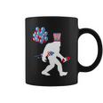 4Th Of July Bigfoot Baloons Firecracker Coffee Mug