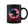 4Th Of July Funny Funny Gift Eagle Mullet Murica Patriotic Flag Gift Coffee Mug