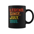 53Rd Birthday Legend Since July 1969 53 Years Old Vintage Coffee Mug