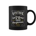 70Th Birthday Vintage 1952 Birthday For Women Funny Men 70 Years Old Coffee Mug