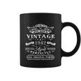 80Nd Birthday Vintage Tee For Legends Born 1942 80 Yrs Old Coffee Mug