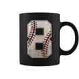 8Th Birthday Baseball Big Number Eight 8 Year Old Boy Girl V5 Coffee Mug