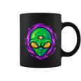 Alien Head Mascot Monster Tshirt Coffee Mug