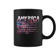 America Lightning Bolt Usa Tie Dye Flag Coffee Mug