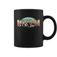American State Utah Vintage Mountain Nature Hiking Coffee Mug