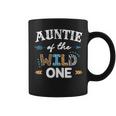 Auntie The Wild One Girl Birthday Matching Family Party Coffee Mug