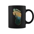 Bigfoot Wilderness Footprint Coffee Mug