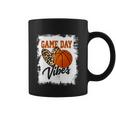 Bleached Game Day Vibes Basketball Fan Mom Grandma Auntie Cute Gift Coffee Mug