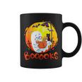 Booooks Ghost Funny Halloween Teacher Book Library Reading Coffee Mug