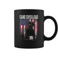 Cane Corso Dad With Proud American Flag Dog Lover Gifts Coffee Mug