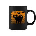 Cat Bat Funny Halloween Quote Coffee Mug