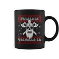 Christmas Valhalla Viking Valknut Skull Ugly Sweater Coffee Mug