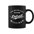 Classic Retro Vintage Detroit Michigan Motor City Tshirt Coffee Mug