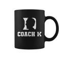 Coach 1K 1000 Wins Basketball College Font 1 K Coffee Mug