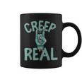 Creep It Real Rocker Zombie Halloween Coffee Mug