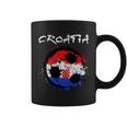 Croatia Soccer Ball Flag Coffee Mug