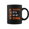 Cute Basketball Playing Basketball Is In My Dna Basketball Lover Coffee Mug