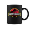 Daddysaurus Funny Daddy Dinosaur Tshirt Coffee Mug