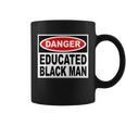 Danger Educated Black Man V2 Coffee Mug