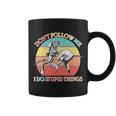Dont Follow Me I Do Stupid Things Scuba Diver Graphic Design Printed Casual Daily Basic Coffee Mug