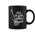 Eat Sleep Rock Repeat Coffee Mug